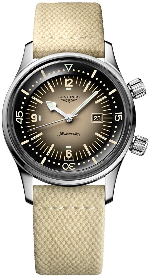 Longines L3.374.4.30.2 (l33744302) - The Longines Legend Diver Watch 36 mm