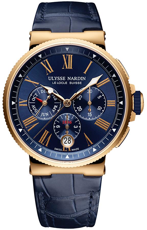 Ulysse Nardin 1532-150/43 (153215043) - Marine Chronograph Annual Calendar