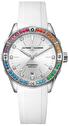 Ladies, sportive, limited, automatic wrist watch Ulysse Nardin Lady Diver Rainbow 39 mm