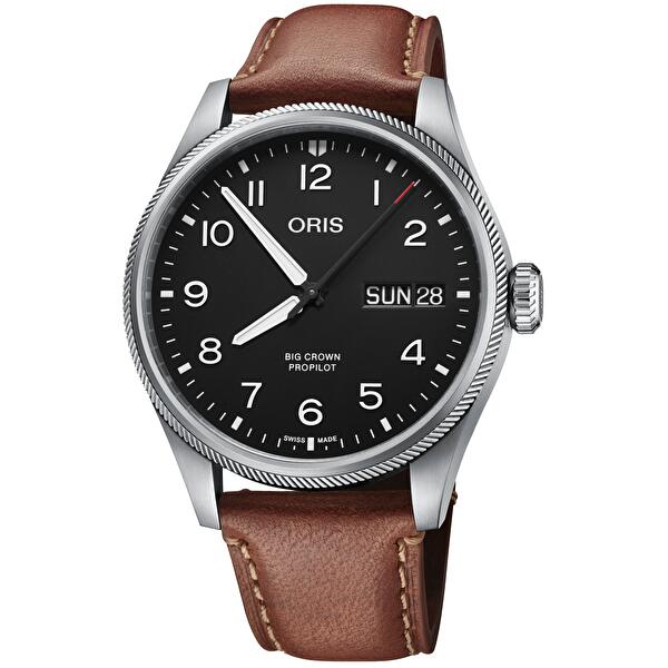 Oris 01 752 7760 4164-07 5 22 07LC (01752776041640752207lc) - Big Crown Propilot Big Day Date