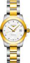 Ladies, sportive, quartz wrist watch Longines Conquest 34 mm