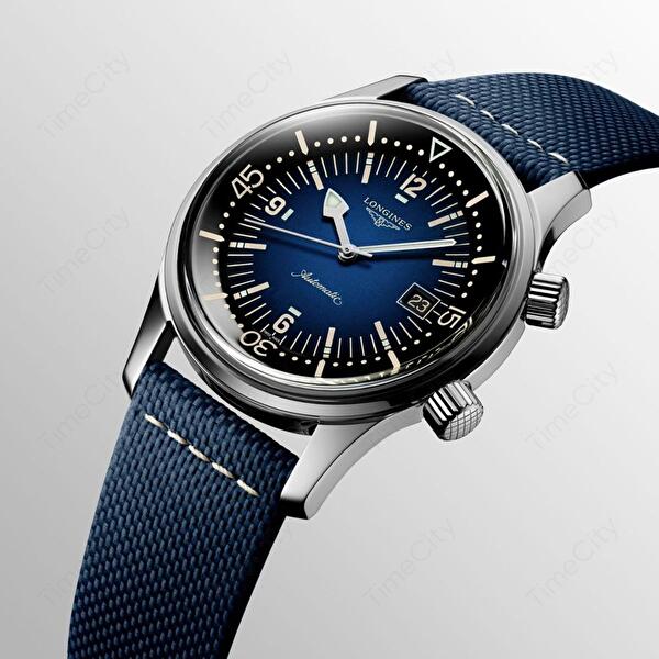 Longines L3.774.4.90.2 (l37744902) - The Longines Legend Diver Watch 42 mm