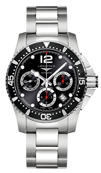 Longines L3.744.4.56.6 (l37444566) - Hydroconquest 41 mm Automatic Chrono