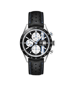 TAG Heuer CV201AT.FC6475 (cv201atfc6475) - Carrera Calibre 16 Automatic Chronograph 41 mm «fangio» Limited Edition
