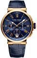Мужские, спортивные, автоматические наручные часы Ulysse Nardin Marine Chronograph Annual Calendar
