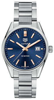 TAG Heuer WAR1112.BA0601 (war1112ba0601) - Carrera Rose Gold Accents 39 mm