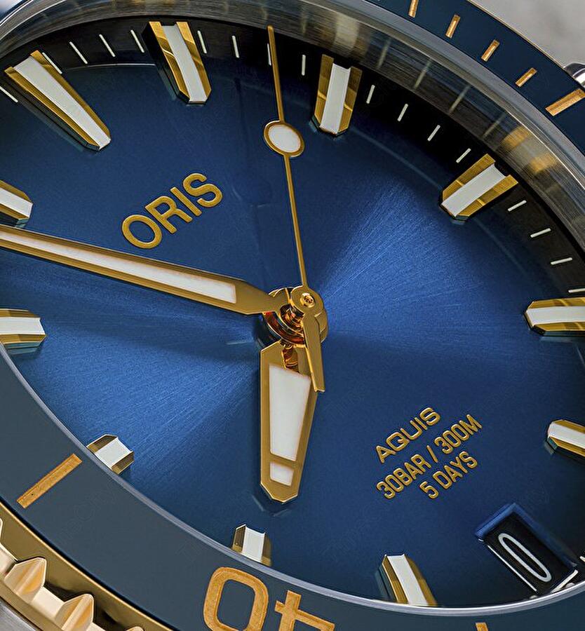 Oris 01 400 7769 6355-07 8 22 09PEB (01400776963550782209peb) - Aquis Date Calibre 400