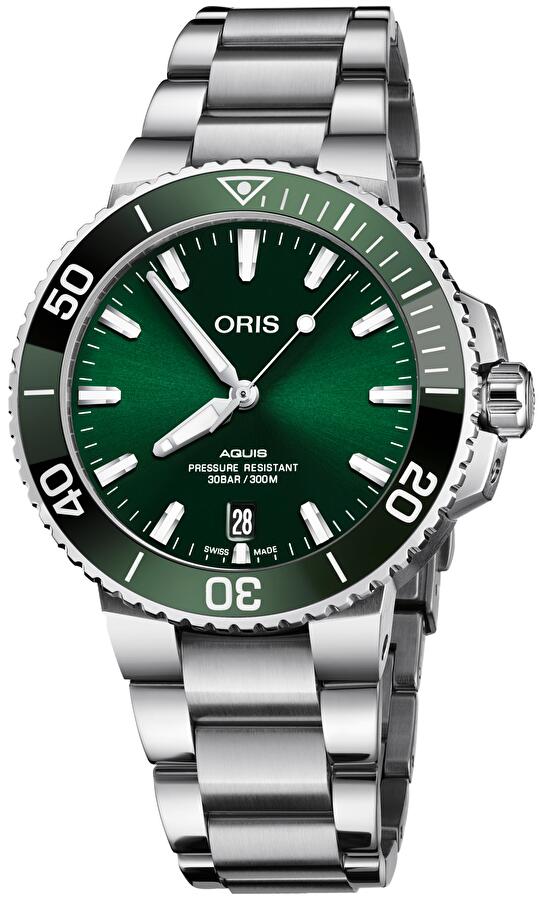 Oris 01 733 7732 4157-07 8 21 05PEB (01733773241570782105peb) - Aquis Date