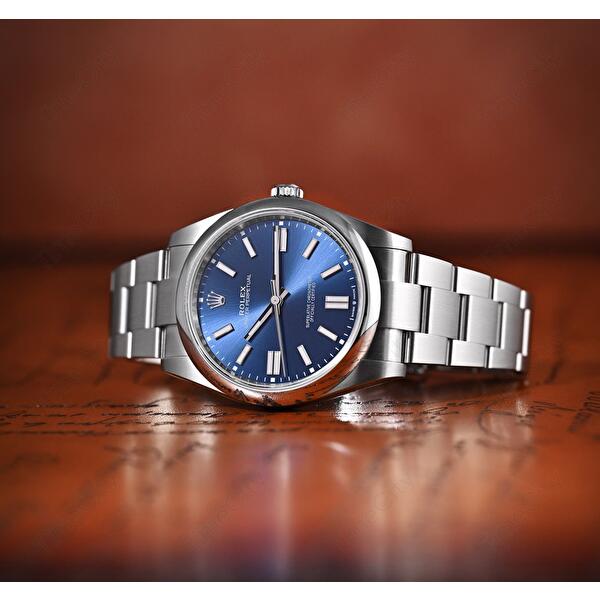 Rolex 124300BLUE (124300blue) - Oyster Perpetual Blue 41 mm