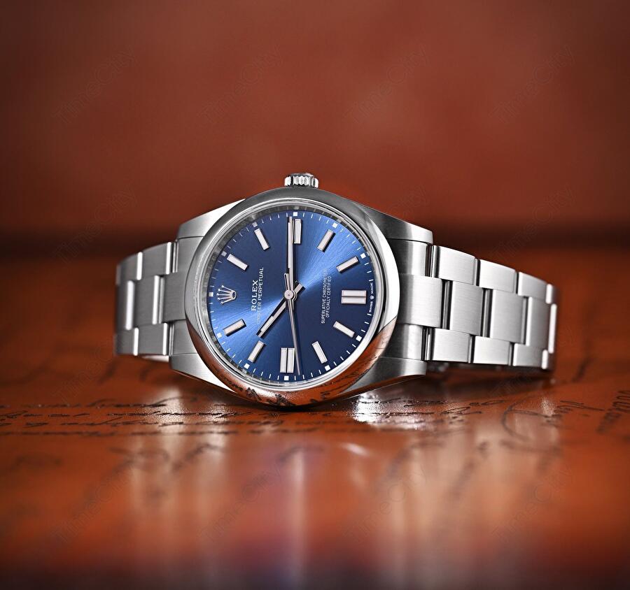 Rolex 124300BLUE (124300blue) - Oyster Perpetual Blue 41 mm