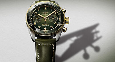  Longines Spirit Flyback украшенный золотом