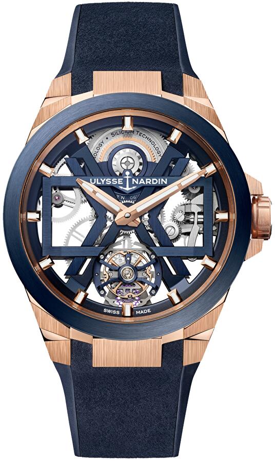 Ulysse Nardin 1725-400-3A/3A (17254003a3a) - Blast Tourbillon Blue & Gold 45 mm