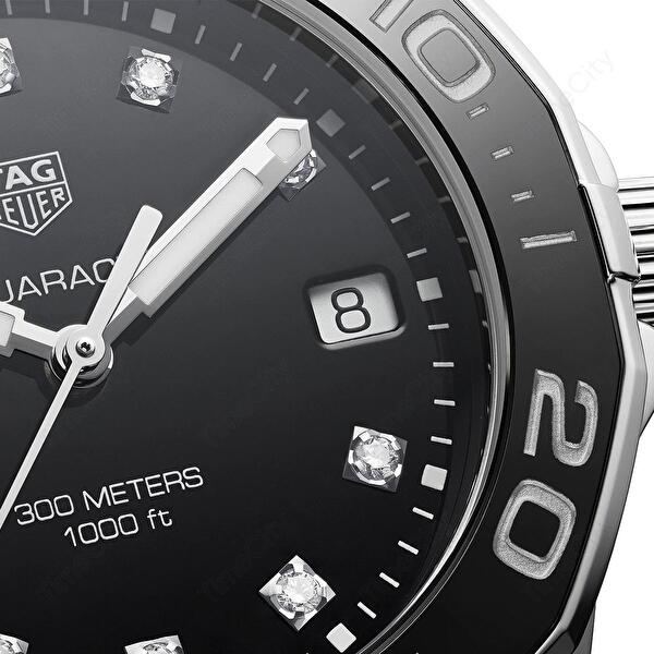 TAG Heuer WAY131C.BA0913 (way131cba0913) - Aquaracer Lady 300m Steel Ceramic Diamond Dial