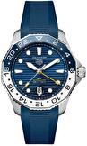 Mens, sportive, automatic wrist watch TAG Heuer Aquaracer Professional 300 Gmt 43 mm