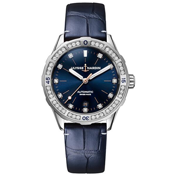 Ulysse Nardin 8163-182B.1/13 (8163182b113) - Diver Lady 39 mm