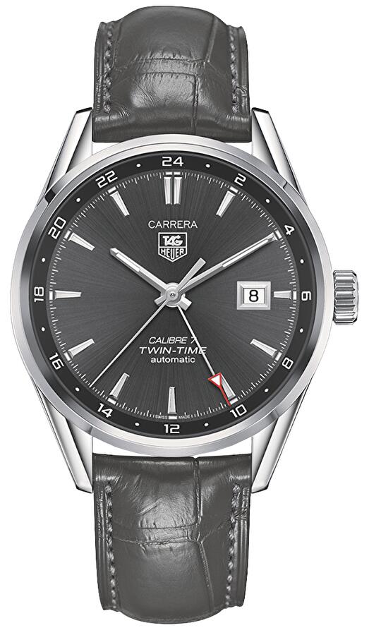 TAG Heuer WAR2012.FC6326 (war2012fc6326) - Calibre 7 Twin Time Automatic Watch 41 mm