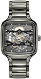 Mens, classic, automatic wrist watch Rado True Square Automatic Skeleton 38 mm