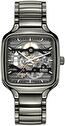 Mens, classic, automatic wrist watch Rado True Square Automatic Skeleton 38 mm