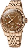 Mens, classic, automatic wrist watch Oris Big Crown Bronze Pointer Date