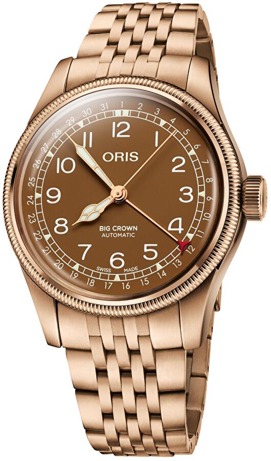 Oris 01 754 7741 3166-07 8 20 01 (01754774131660782001) - Big Crown Bronze Pointer Date