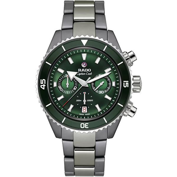 Rado R32189313 (r32189313) - Captain Cook High-Tech Ceramic Automatic Chronograph 43 mm