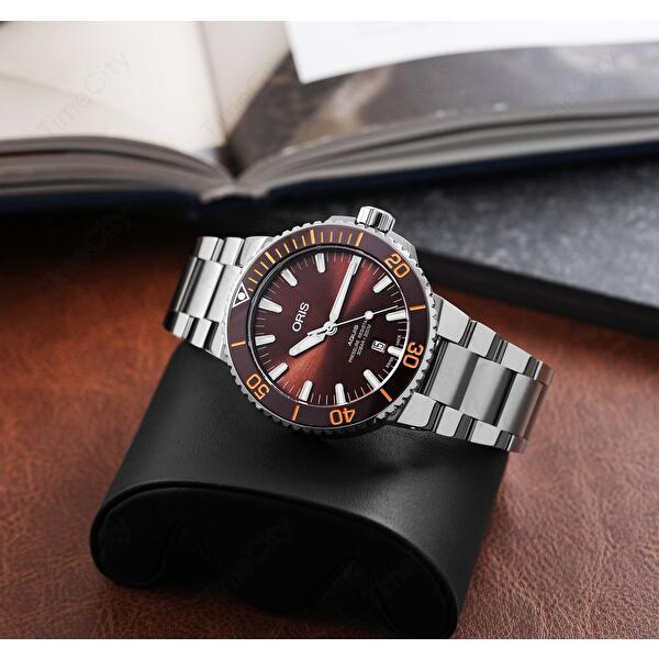 Oris 01 733 7730 4152-07 8 24 05PEB (01733773041520782405peb) - Aquis Date