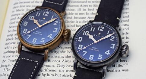 Pilot Type 20 Extra Special Blue & Pilot Type 20 Ton Up Black