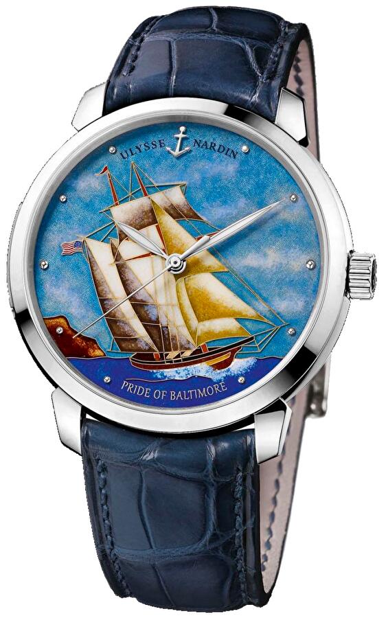 Ulysse Nardin 8150-111-2/BALT (81501112balt) - Classico Pride Of Baltimore Limited Edition 40 mm