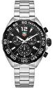 Mens, sportive, quartz wrist watch TAG Heuer Formula 1 Chronograph Quarz 43 mm