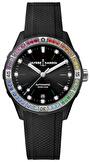 Ladies, sportive, limited, automatic wrist watch Ulysse Nardin Lady Diver Rainbow 39 mm