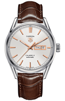 TAG Heuer WAR201D.FC6291 (war201dfc6291) - Calibre 5 Daydate Automatic Watch 41 mm