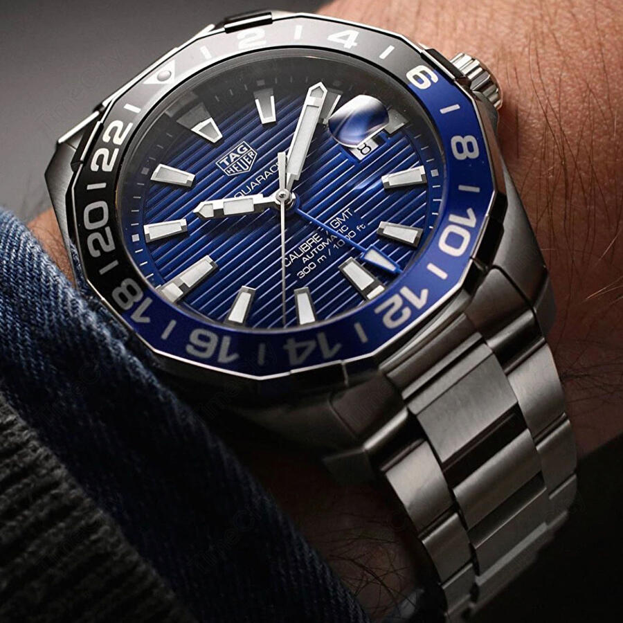 TAG Heuer WAY201T.BA0927 (way201tba0927) - Aquaracer Calibre 7 Gmt 43 mm