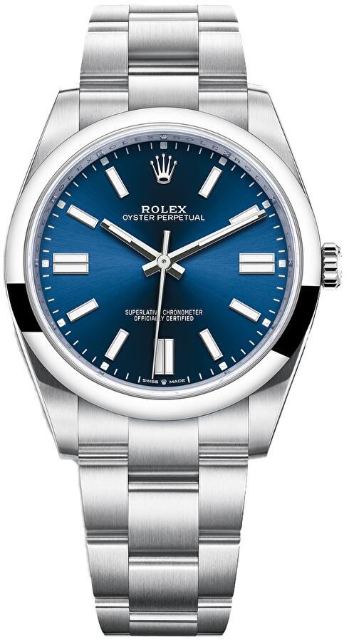 Rolex 124300BLUE (124300blue) - Oyster Perpetual Blue 41 mm