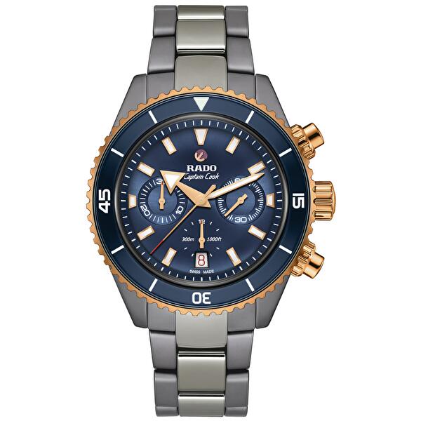 Rado R32195202 (r32195202) - Captain Cook High-tech Ceramic Chronograph 43 mm Rado R32195202 (r32195202) - Captain Cook High-tech Ceramic Chronograph 43 mm