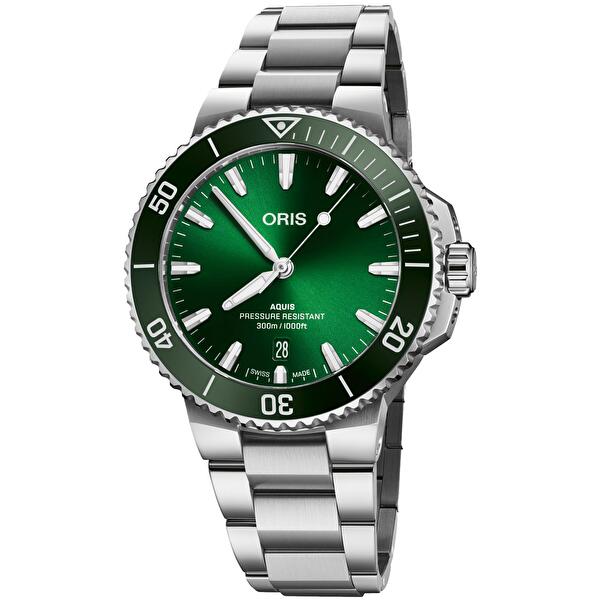 Oris 01 733 7787 4157-07 8 22 04PEB (01733778741570782204peb) - Aquis Date