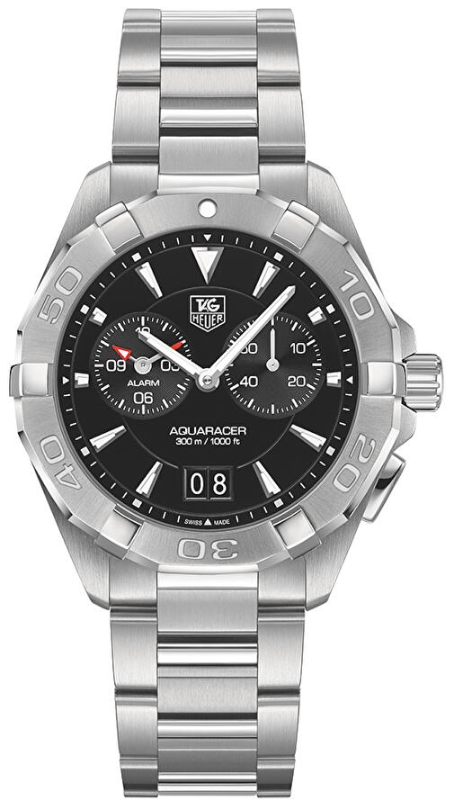 TAG Heuer WAY111Z.BA0928 (way111zba0928) - Aqaracer 300m Grande Date Alarm 40.5 mm