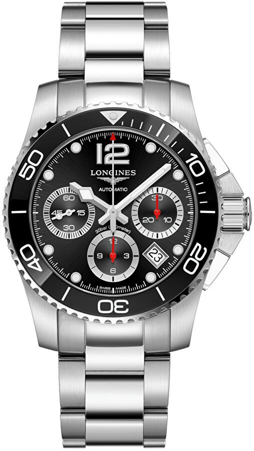 Longines L3.783.4.56.6 (l37834566) - Hydroconquest 41 mm Automatic Chrono