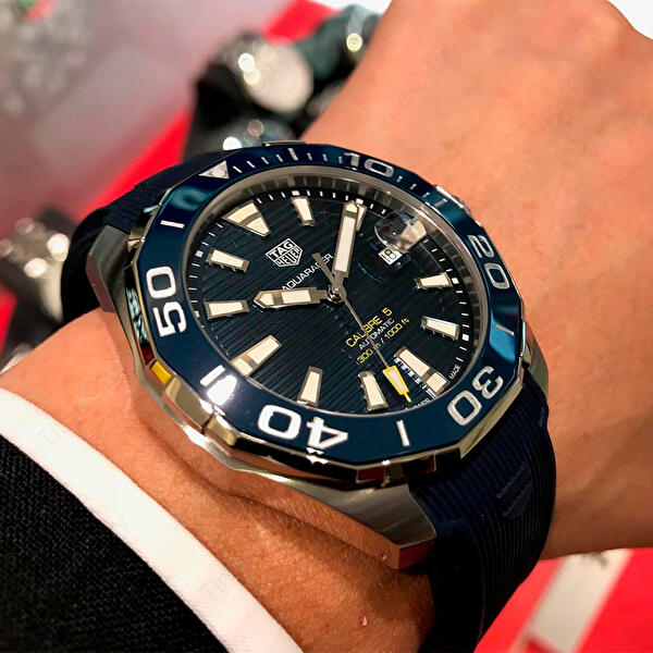 TAG Heuer WAY201B.FT6150 (way201bft6150) - Aquaracer 300m Calibre 5 Automatic Watch 43 mm