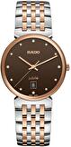 Mens, classic, quartz wrist watch Rado Florence Diamonds 38 mm