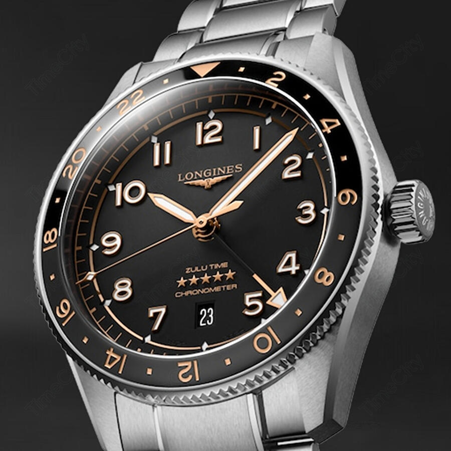 Longines L3.812.4.50.6 (l38124506) - Spirit Zulu Time 42 mm