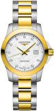 Ladies, sportive, quartz wrist watch Longines Conquest 29.5 mm