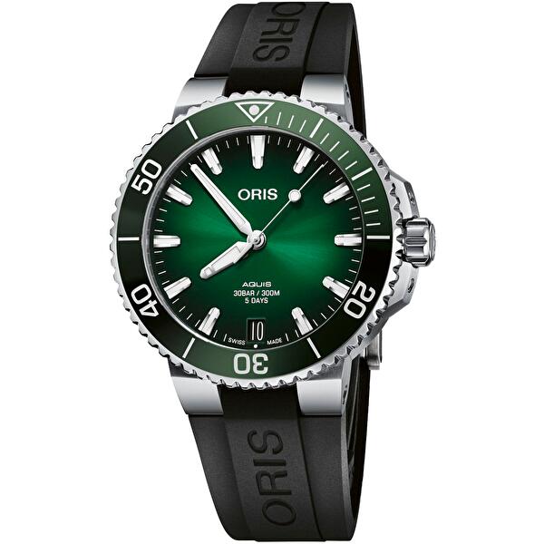 Oris 01 400 7769 4157-07 4 22 74FC (01400776941570742274fc) - Aquis Date Calibre 400