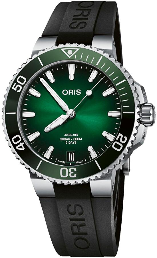 Oris 01 400 7769 4157-07 4 22 74FC (01400776941570742274fc) - Aquis Date Calibre 400