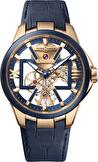 Mens, classic, manual winding wrist watch Ulysse Nardin Executive Skeleton X