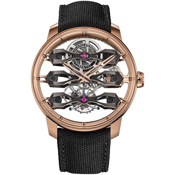 Girard-Perregaux 99296-52-3434-5CC (992965234345cc) - Tourbillon With Three Flying Bridges 44 mm