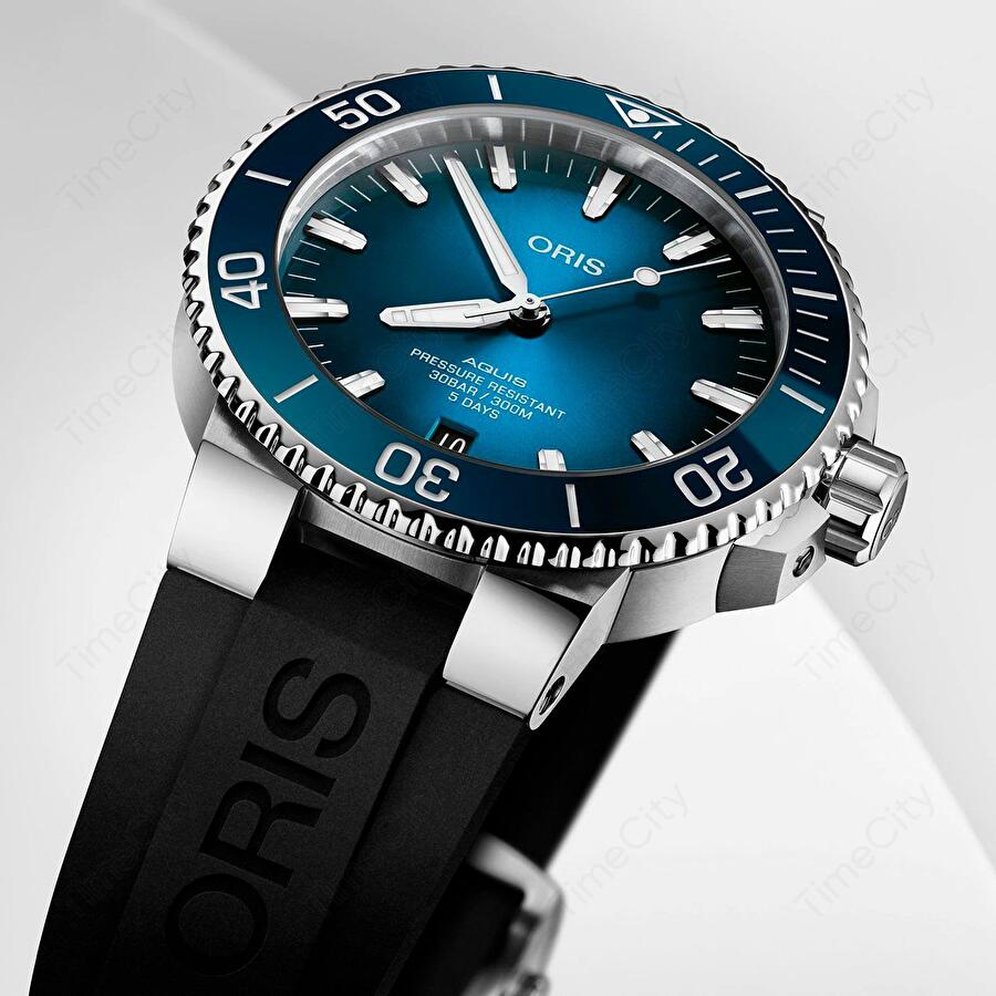 Oris 01 400 7763 4135-07 4 24 74EB (01400776341350742474eb) - Aquis Date Calibre 400