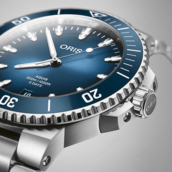 Oris 01 400 7790 4135-07 8 23 02PEB (01400779041350782302peb) - Aquis Date Calibre 400