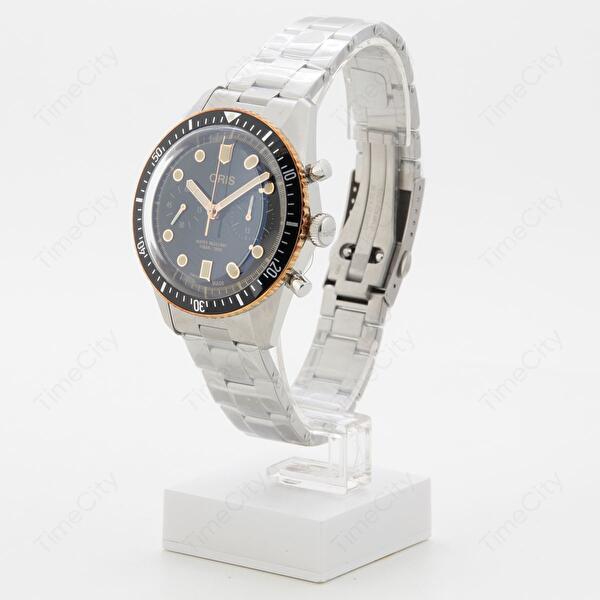 Oris 01 771 7744 4354-07 8 21 18 (01771774443540782118) - Divers Sixty-Five Chronograph