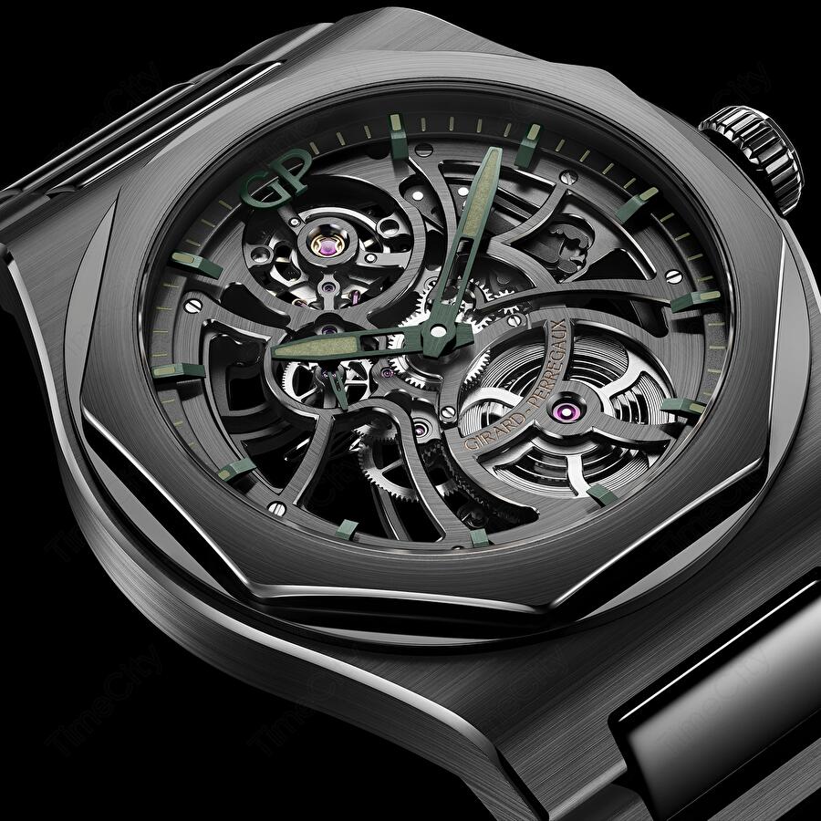 Girard-Perregaux 81015-32-3538-32A (8101532353832a) - Laureato Skeleton Aston Martin Edition 42 mm