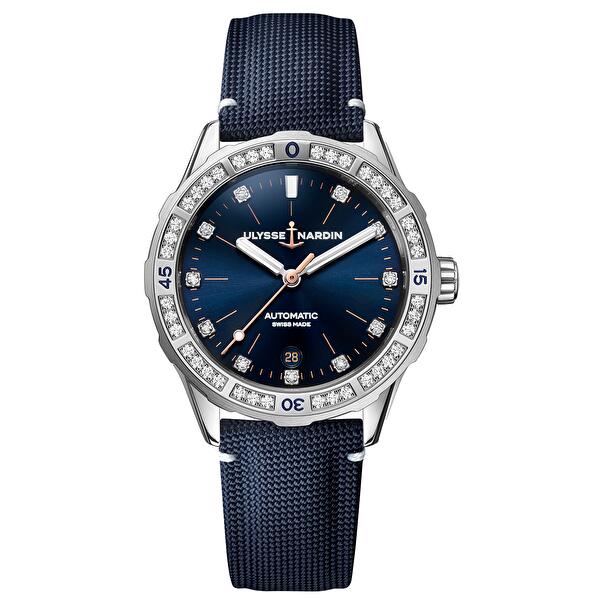 Ulysse Nardin 8163-182B/13 (8163182b13) - Diver Lady 39 mm